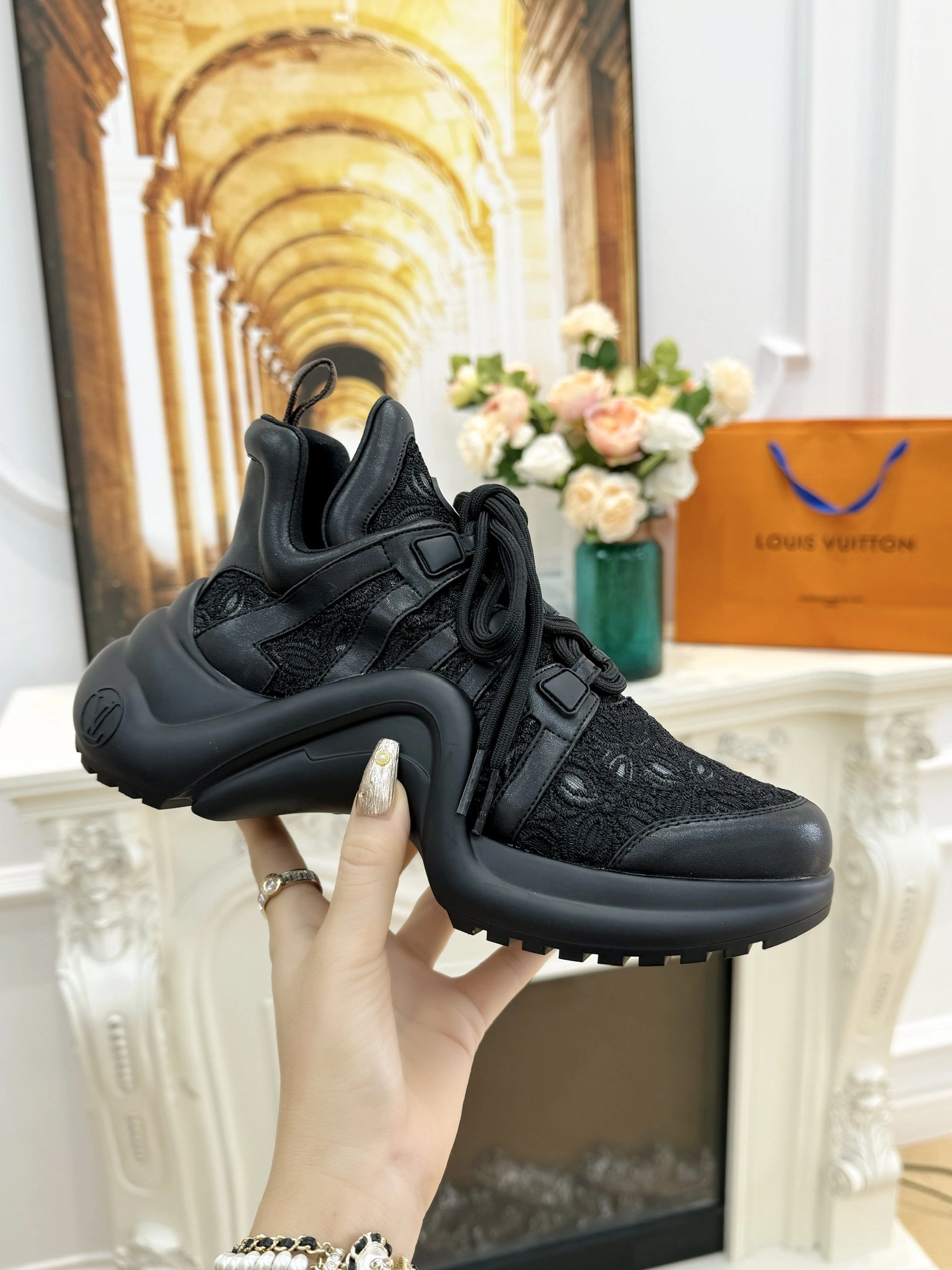 COCO-- 8V 1ACJ13 Thick soles：5.5CM cowhide sheepskin item:D-X000F0755